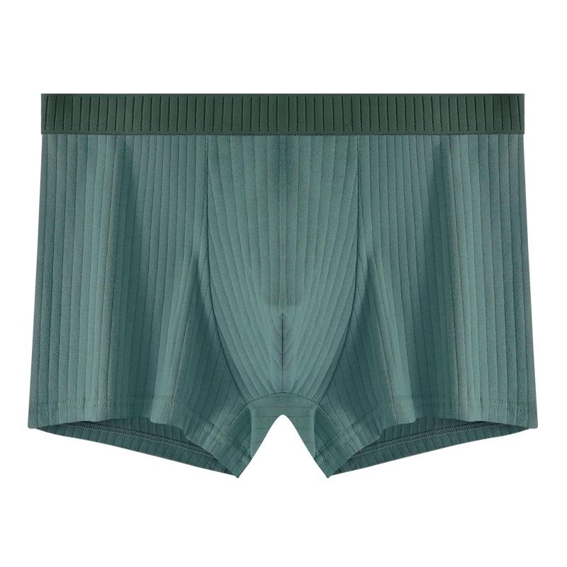 Men's Antibacterial Cotton Boxer Briefs - Trendy & Comfortable for Teens and Boys
