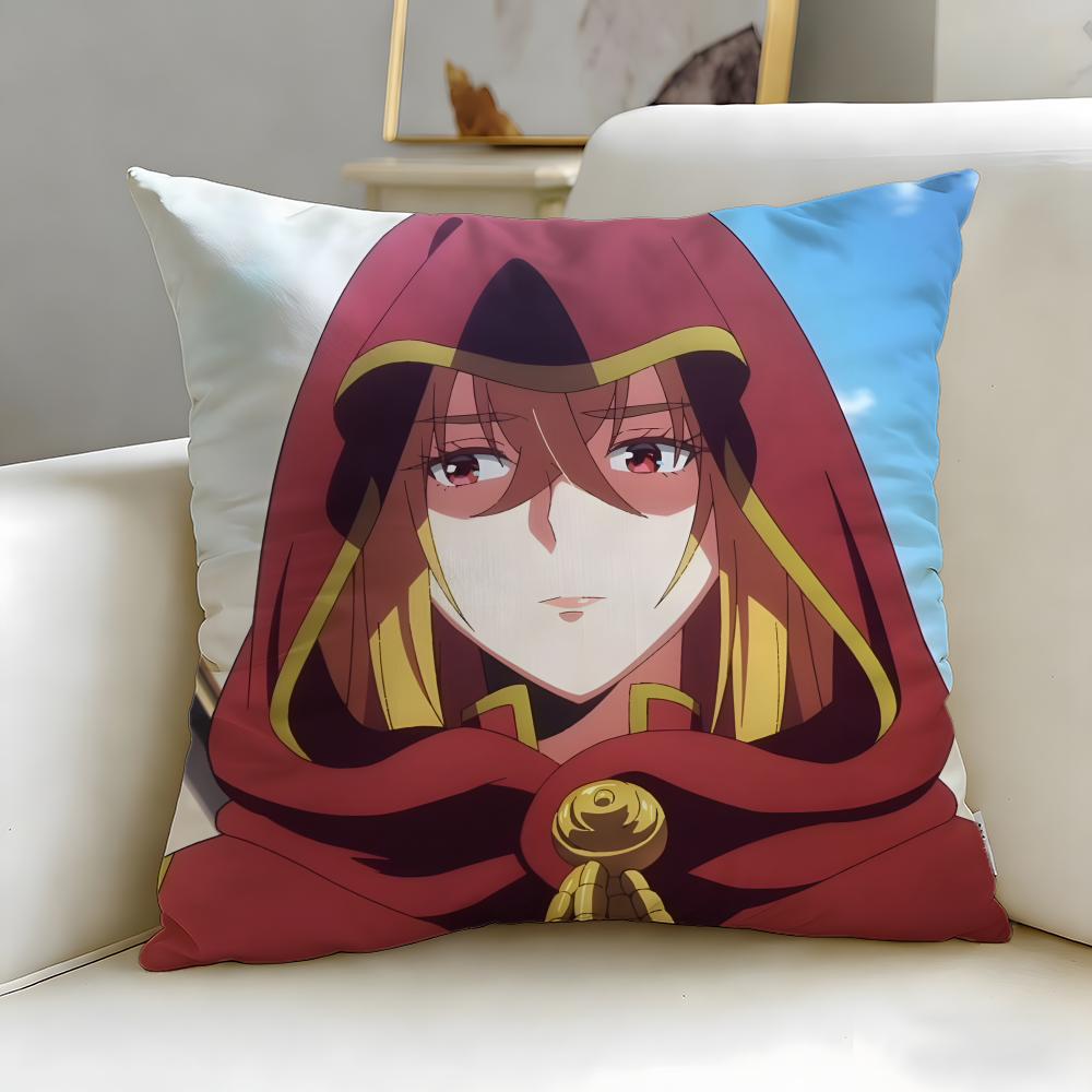anime A Wild Last Boss Appeared Cushion Cover Soft EasyWash Pillow Case Versatile for Couch Bed Travel and Office