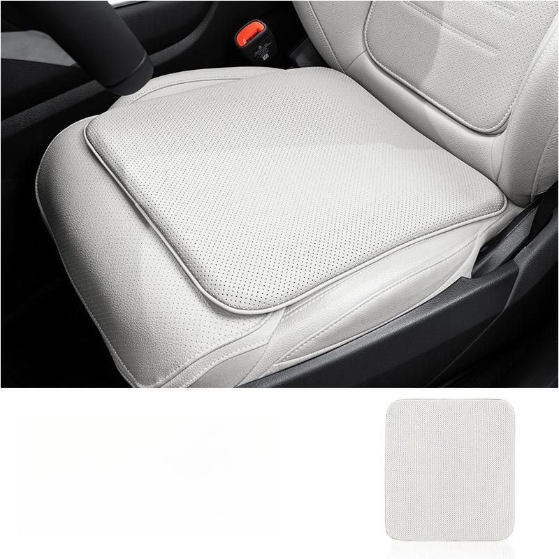 Universal Nappa Leather Car Seat Cushion Anti Slip Pad Breathable Ventilated Dirt Resistant Car Seat Cushion Seat Accessories