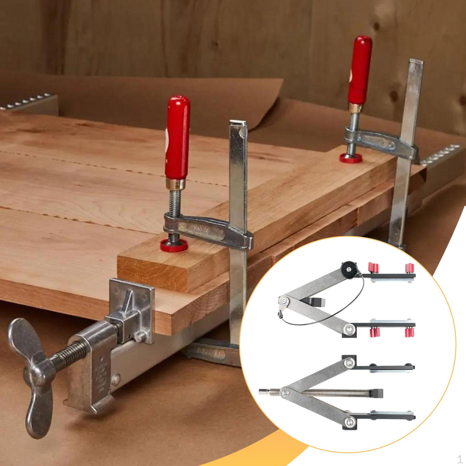 

4 Way Pressure Panel Clamp Splicing Board Clamp, Woodworking Tool Equipment, Easy to Install