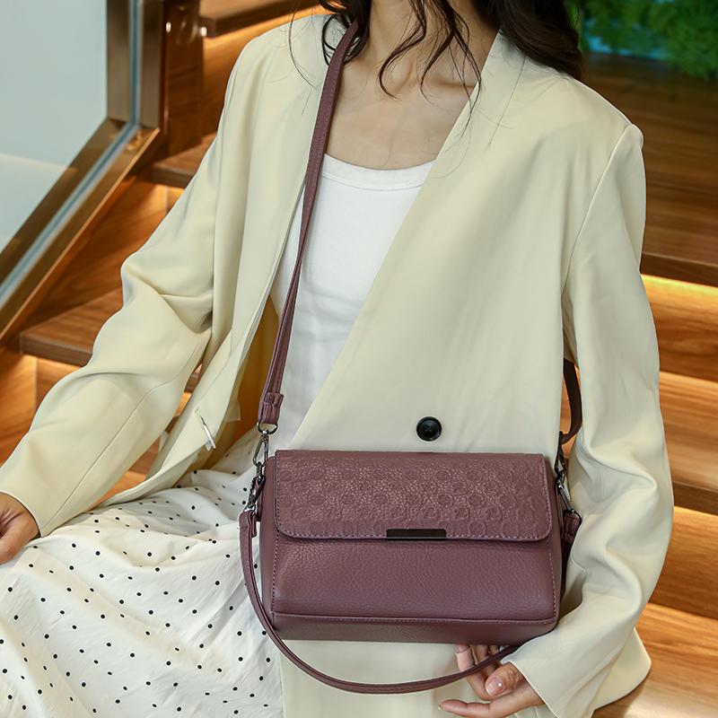 Women's Bag PU Middle-aged Mother Bag Shoulder Bag Crossbody Bag