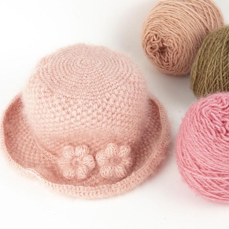 150g/míč Veverka Kašmírová příze Sametová nit v silném šátku z domácího tkaného klobouku Světlé hedvábné zlato