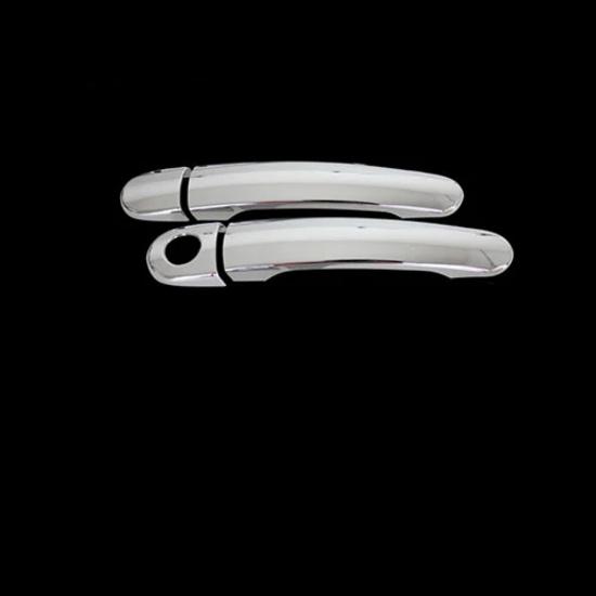 For Seat Leon MK2 2005-2012 1P Chrome Door Handles Covers Car Accessories Stickers Car Styling 2006 2007 2008 2009 2010 FR FR+