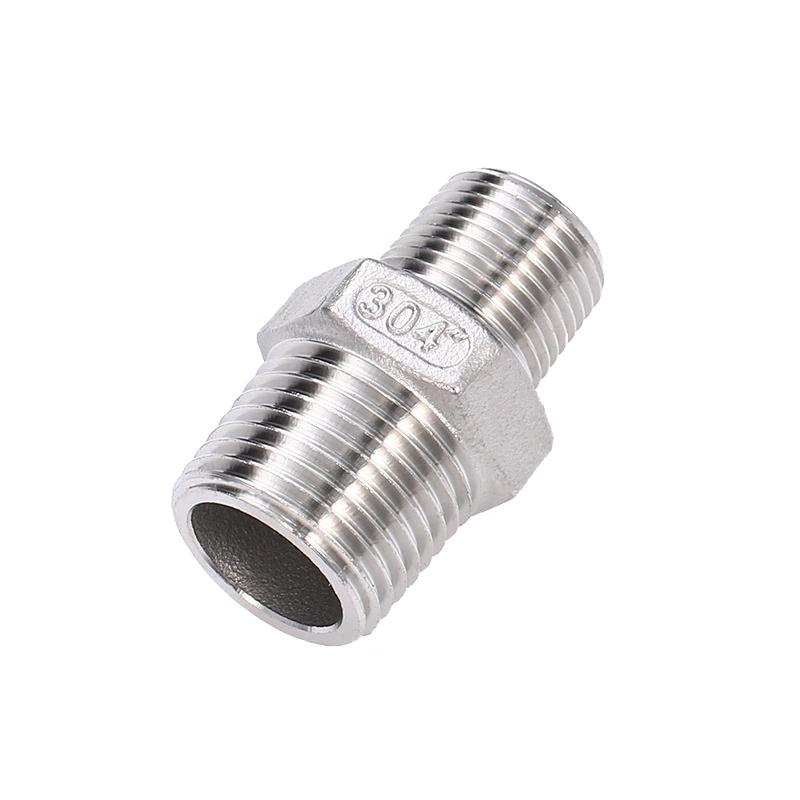 Stainless Steel Reducing Hex Nipple