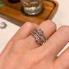 2021 New Vintage Lady Pink Diamond Ring Founder 5X5 Fashion Treasure Jewelry Ring