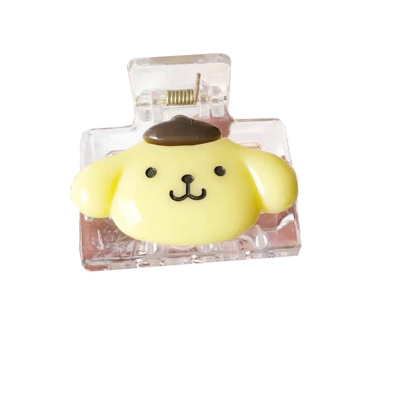 

Аниме 2021новый японский зажим для волос мультяшный собака с большими ушами акриловый макияж укладка волос Pudding dog