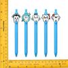 Soft Teeth Dentist Gel Pens 10 Pieces Blue Ink Retractable Stationery Set For Dental School Office Exam Use