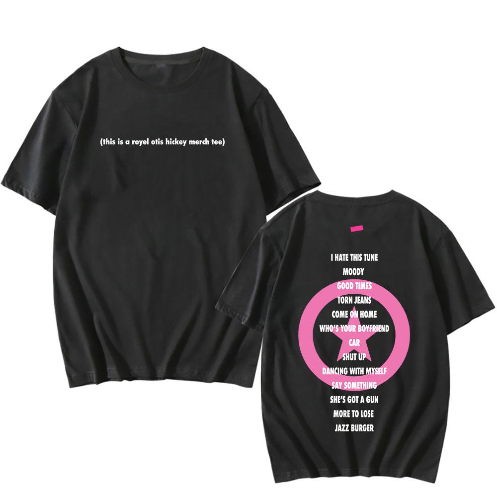 This Is A Royel Otis Hickey Merch Tee Royel Otis Print T-shirt Fashion Cotton Men/Women Tshirts Graphic Print Tops