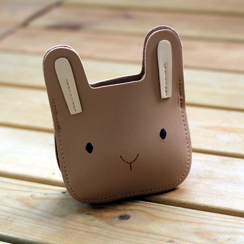 Korean-Style Cartoon Animal PU Crossbody Bag - Cute, Versatile Children's Travel Shoulder Bag