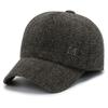 Winter Mens Baseball Cap With Fleece Lining For Warmth And Windproof Comfort