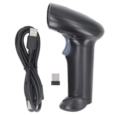 Barcode Scanner USB Wired 2.4G Wireless CMOS 1D 2D QR Barcode Reader for Warehouse Library