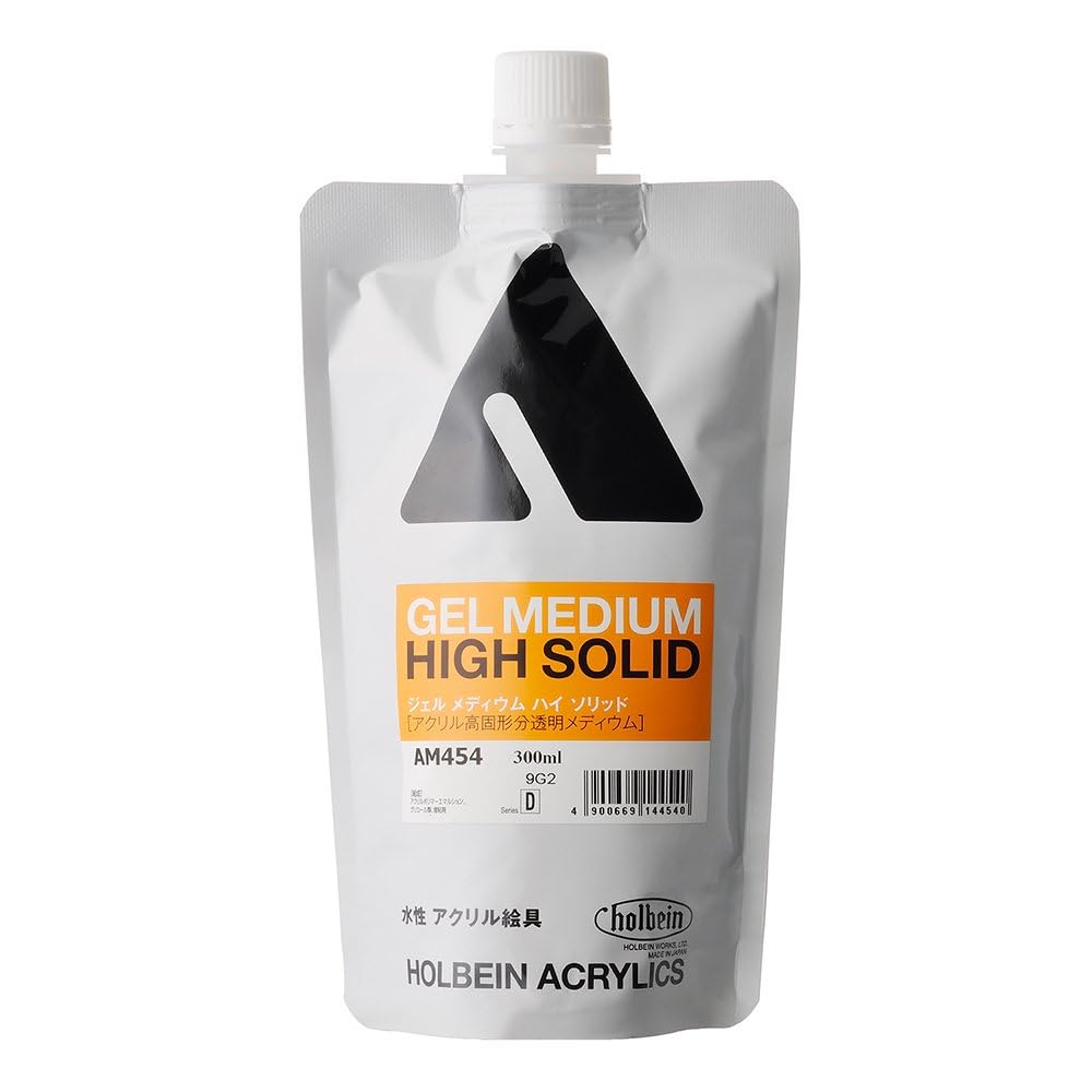

Акриловый медиум Holbein AM454 300 мл гель Средний уровень твердости Высокий уровень твердого вещества Прозрачный 14454 (Акриловый медиум)