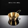 Korea 304 Stainless Steel Sauce Dish Bowl Seasoning Rice Wine Bowls with Handle Outdoor Picnic Vinegar Dish Plate for Cooking
