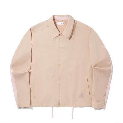 Li Ning X Insulaire Collaboration Simple Comfortable Casual Loose Color-Block Polo Jacket Men Jacket AFDVG05-1