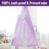 200 Count Disposable Diaper Sacks,Baby Powder Faint Scented,Easy To Tie Diaper Disposal or Pet Waste Bags