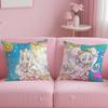 Idol Anime Kiratto Pri Chan Cushion Cover Soft  EasyWash Pillow Case  Versatile for Couch Bed Travel and Office
