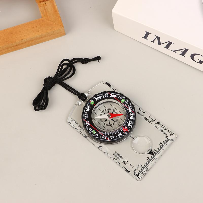 Outdoor Waterproof Professional Camping Compass Hiking Backpack Directional Compass Best Survival Gift For Map Reading