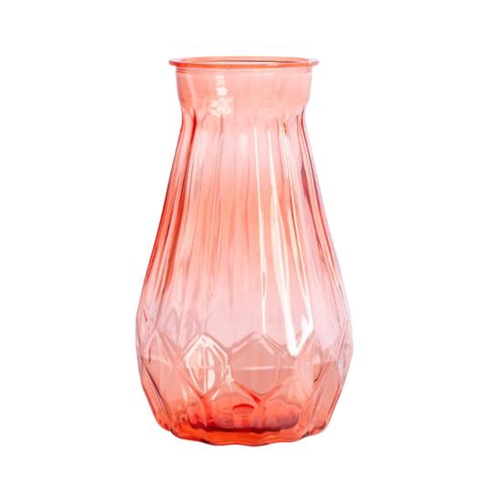 Modern Plastic Bud Vase Transparent Decorative Vase Flower Holder Centerpiece Vase for Home Wedding Birthday Parties Decor