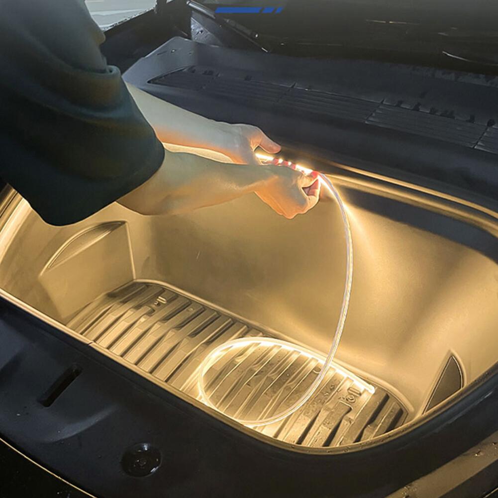 2.6 M Fits 2021-23 Tesla Model 3 Car Front Trunk LED Frunk Light Strip Lighting