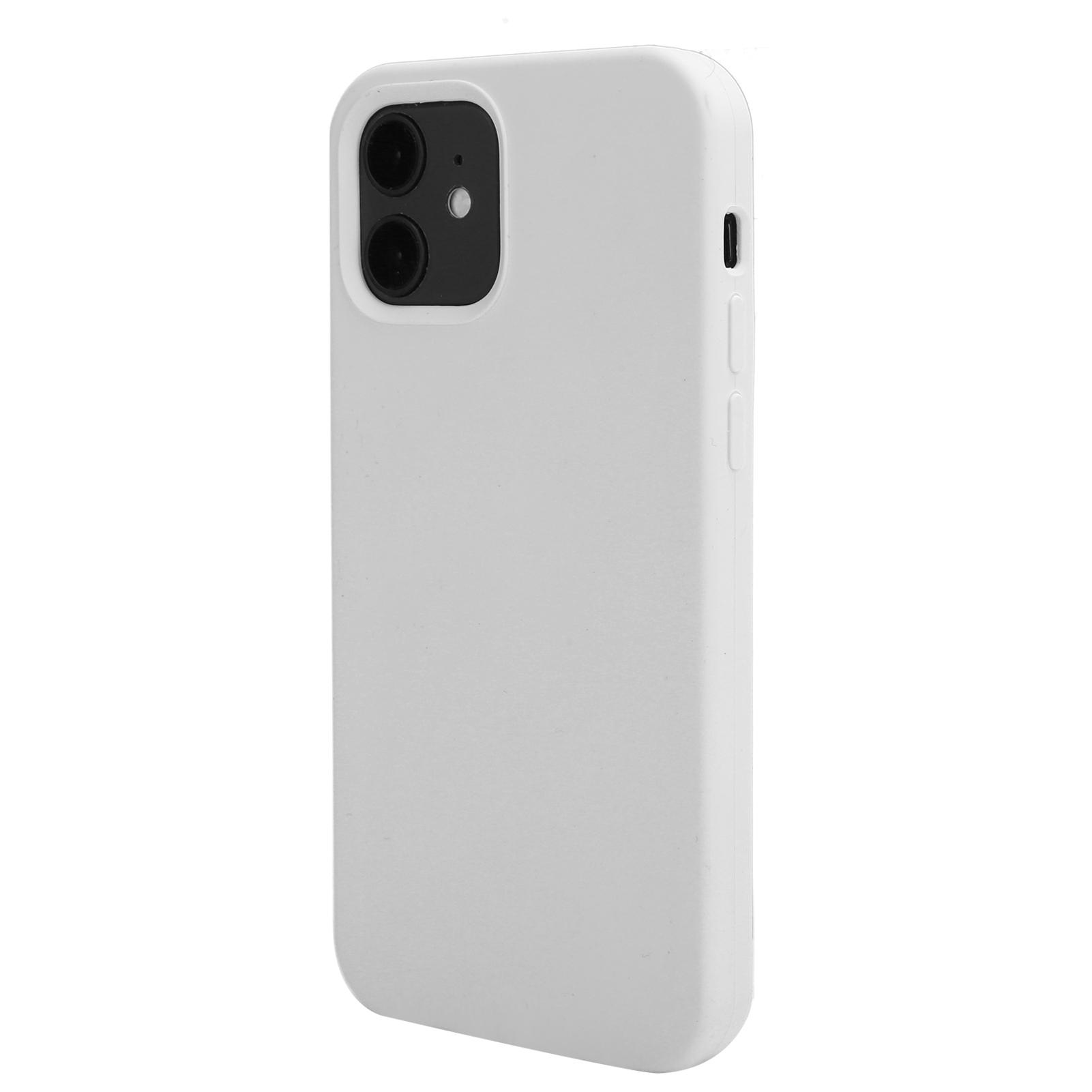 

Phone Silicone Case Protection Cover ShockProof Cellphone Case Fit for IOS 12 Mini(White ) белый
