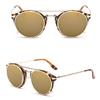 Fashion Round Frame Sunglasses Eyeglasses For Men Women With UV400 Shielding And Outdoor Motorcycling Driving Eyewear