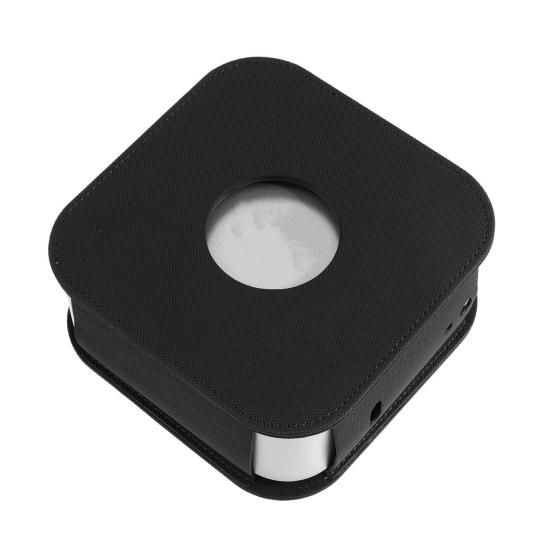 Yousheng Mini 4 Protective Cover Faux Leather Mini 4 Case Desktop Computer Host Protective Sleeve Dustproof Cover Shell Protector for Mac Mini4