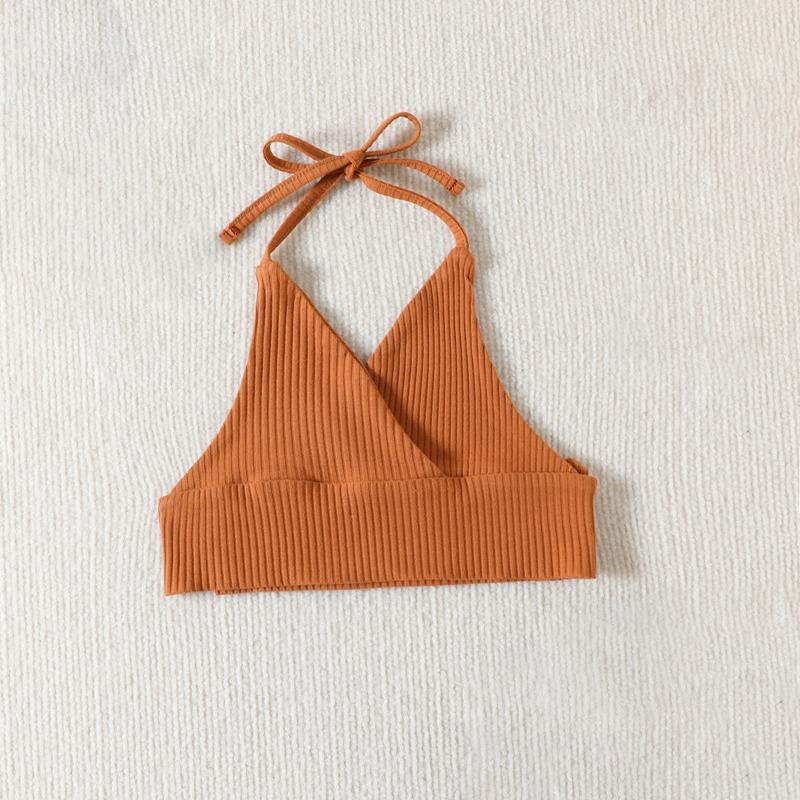 Infant Toddler Baby Girl Outfits with Crop Tops and Bell Bottom Pants