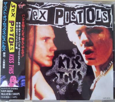 CD SEX PISTOLS  Kiss This VJCP28132 Virgin 1992 Japan Rock Used