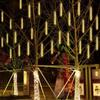 Outdoor Solar Star Waterfall String Lights