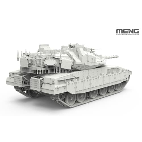 Mon Model 1/72 Israeli Main Battle Tank Merkava Mk.4M with Trophy Active Protection System Plastic Model M72-006 (Tank)