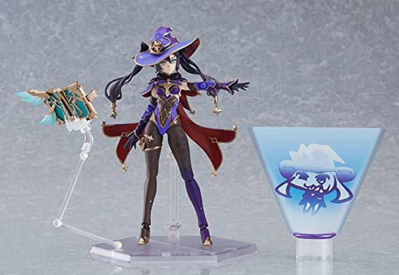 Figma Genshin Mona Underwater Gengan окрашенная подвижная фигурка M06795 ver. Немасштабируемый АБС, ПВХ, ПЭТ