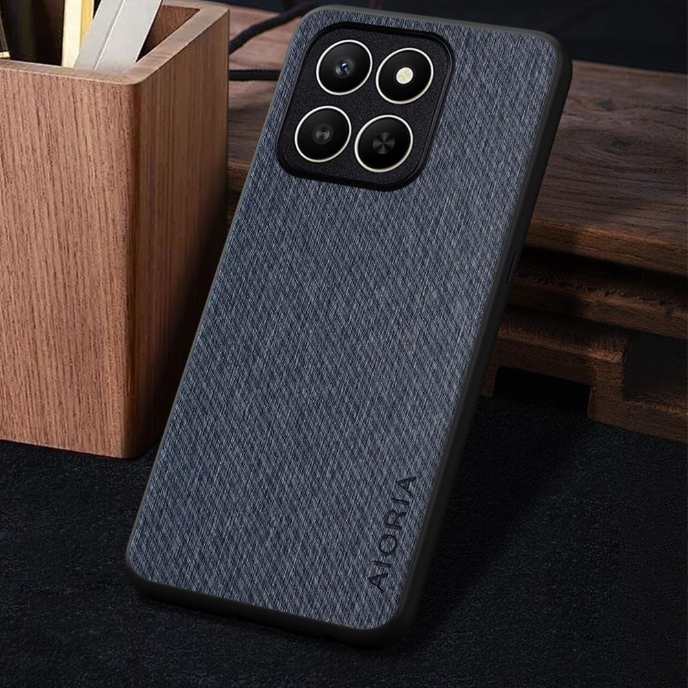Case for Honor X7e X7d X7c X7b X7a coque Luxury Vintage cloth pattern leather Skin Phone cover funda for honor x7e case capa