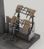 Frog King Hobby Scale War Diorama Chinese Architecture 1 Resin Kit FGK72004 1/72 Series (Scenery)