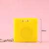 Multifunctional 1M Retractable Ruler Keychain Steel Tape Measure New Mini Measure Tape