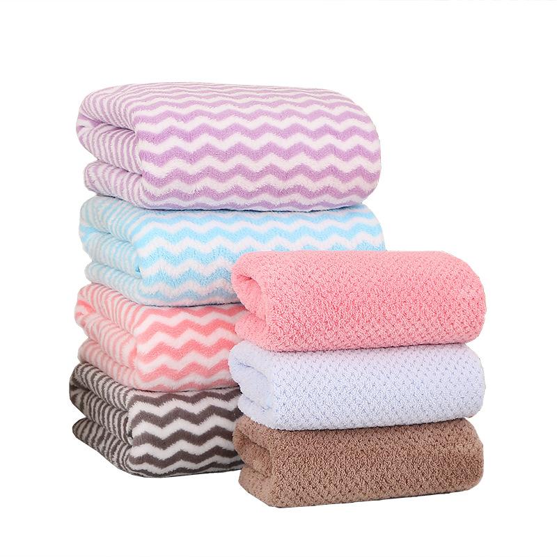 Coral Fleece Towels Bath Towels Three-piece Gift Box