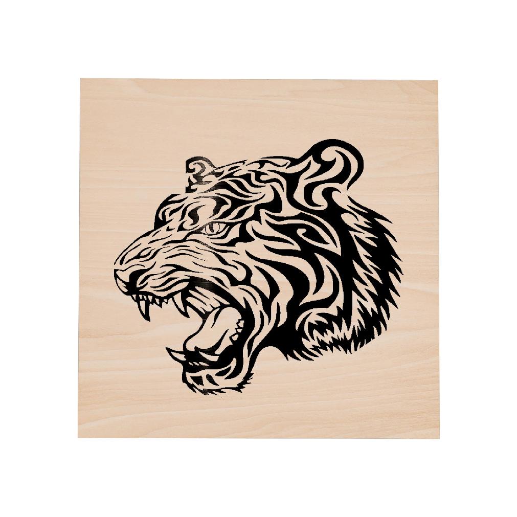30 Stück 30x30cm Lindenholzplatten, 3mm dick DIY Holzplatten, Rechteckige leere Holzbretter für Bastelarbeiten, Lasergravur, Heimdekoration