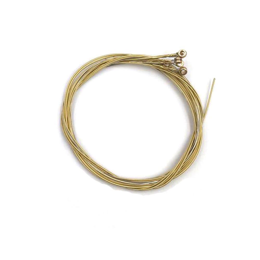 Brass Acoustic Guitar Strings Rainbow Colorful Folk Guitar Strings  6 Strings Guitar