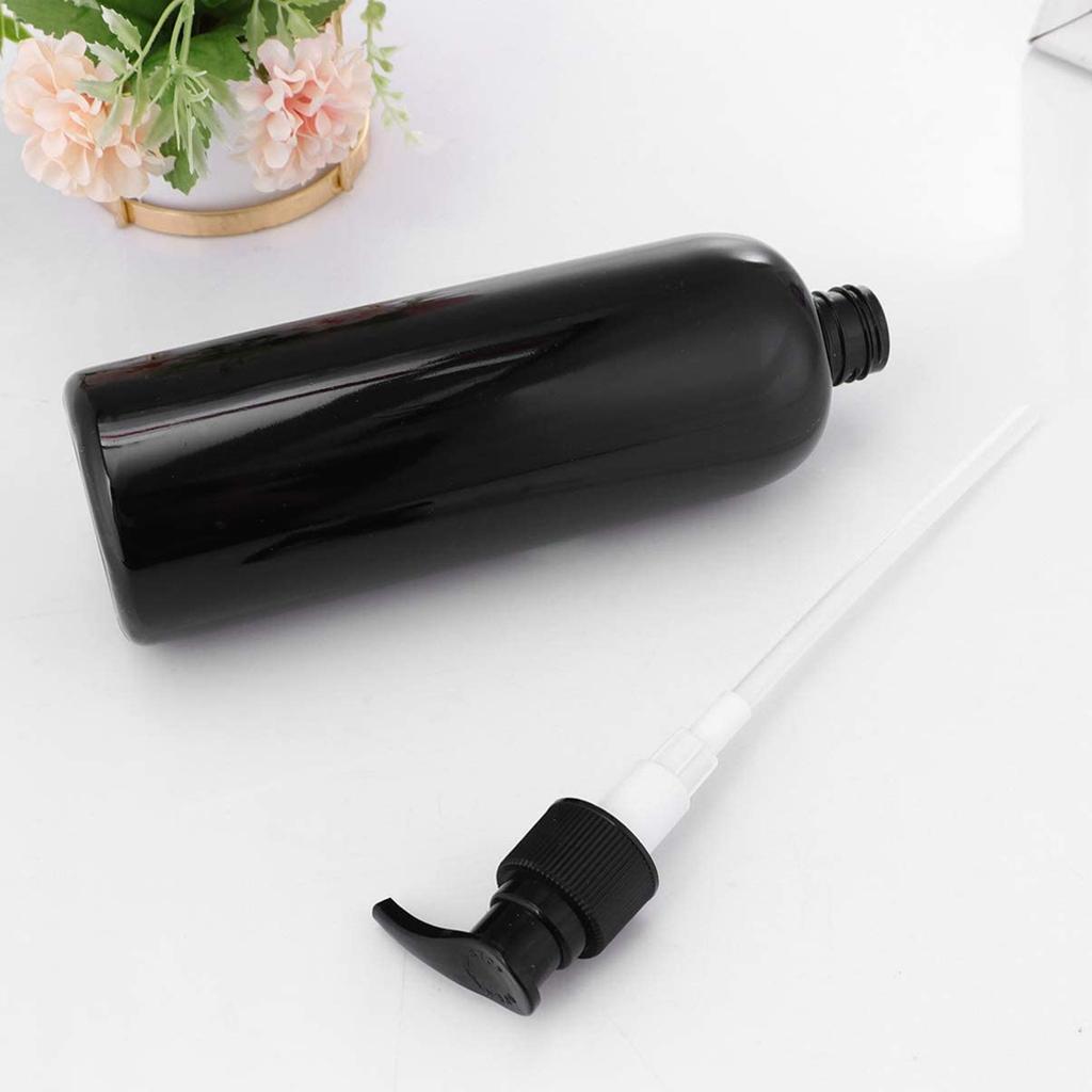Pump Bottle Leakproof Reusable 21.5x6.5x6.5cm 4Pcs