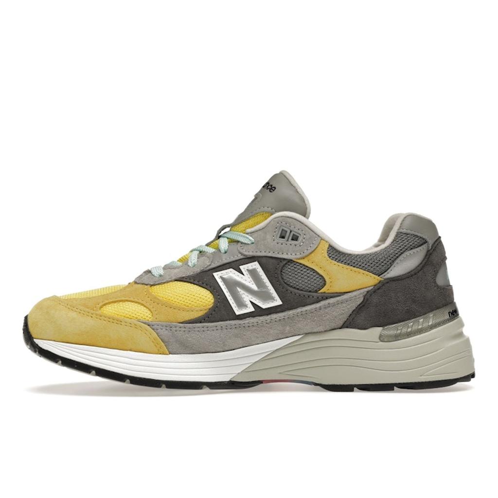 Amoeba Music X Nice Kicks X New Balance 992 Made In USA Peace Through Music - Grey Men Sneakers Yellow M992NK1
