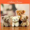 Cute Dog Plush Toy Keyring With Pp Cotton Filling For Book Bag Decor