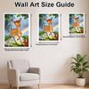 Disney Diamond Art Painting Kit 5D Bambi and Friends Diamond Painting Dot Art Kit Home Wall Decor