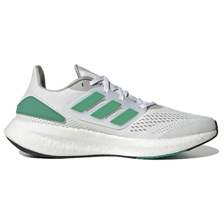 adidas PureBoost 22 White Court Green Unisex Sneakers Cloud-White Core-Black HQ8588