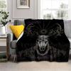 Coperta con Stampa 3D di Lupo Gioco W-Witcher Coperte da Divano per Letti Morbida Calda Coperta Plaid Lupi che Corrono Coperta da Lancio Coperta in Flanella