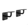 ROUND BLACK Handrail Support 2 Pcs