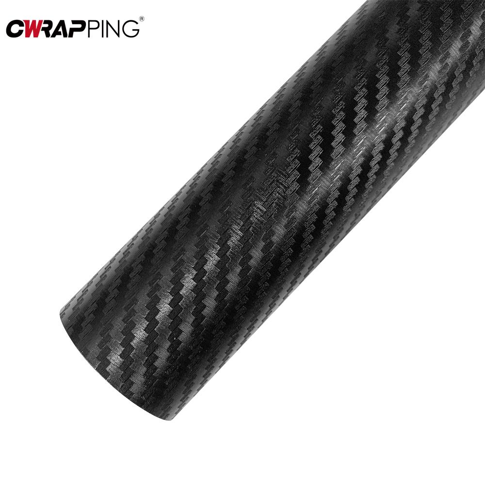 127cm Car 3D Carbon Fiber Vinyl Wrap Car Stickers Exterior Styling Film for Auto Motorcycle Interior Protection Film Decorative