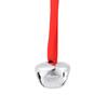 1.5 Inch Christmas Jingle Bell Ornament Sleigh Bells Polar Express Bell Printed Believe Joy Bells for Craft Christmas Tree Decor