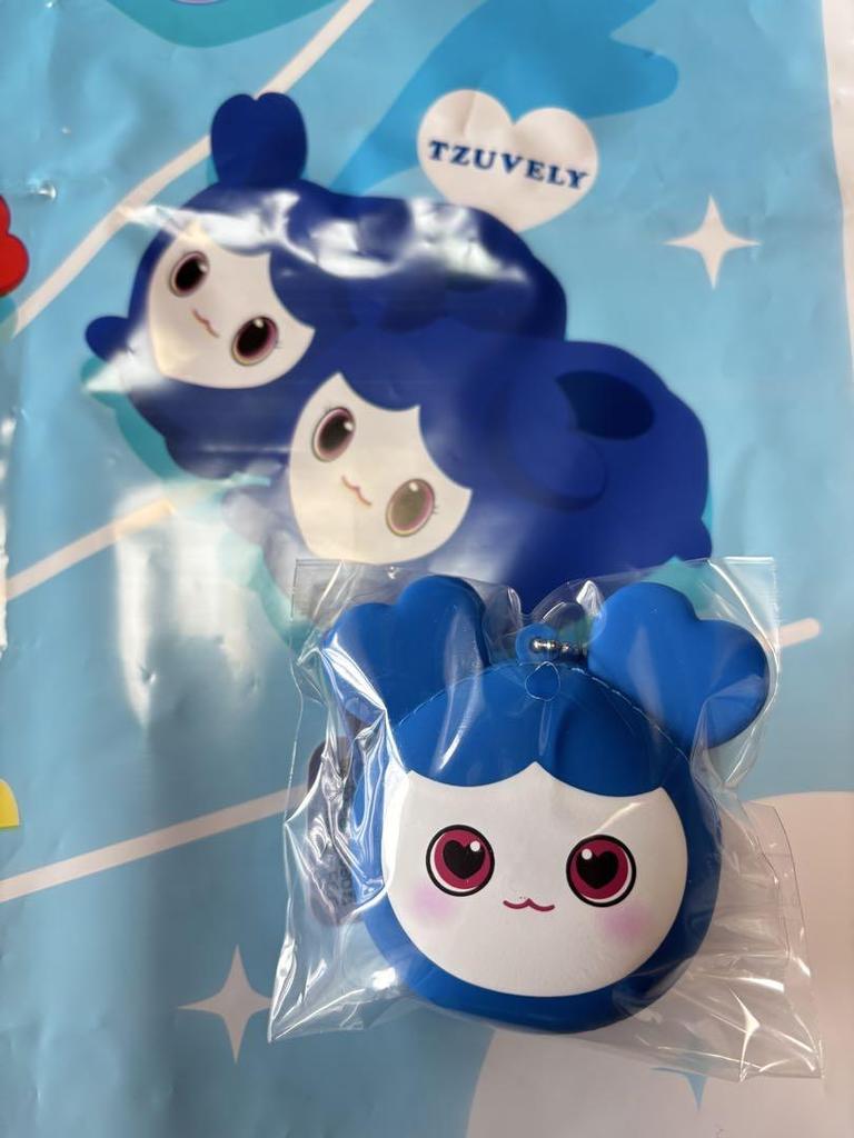 [USED] TWICE LOVELYS Silicone Mini Wallet BABY LOVELYS Tzuyu