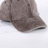 Washed Hat Old Baseball Hat Retro Duckbill Hat Solid Color Women S Outdoor