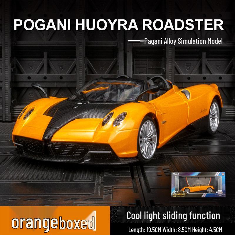 

Caipo 68264K Модель автомобиля из сплава Pagani Huayra: Звук, Свет, Игрушка для рулевого управления для детей