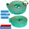 High-Speed Wear-Resistant Industrial Rubber Conveyor Belt with Nylon Base, Yellow-Green Textile Spindle Belt
